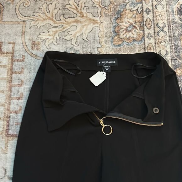 Style Stalker wide leg split pants size xs - Picture 3 of 9